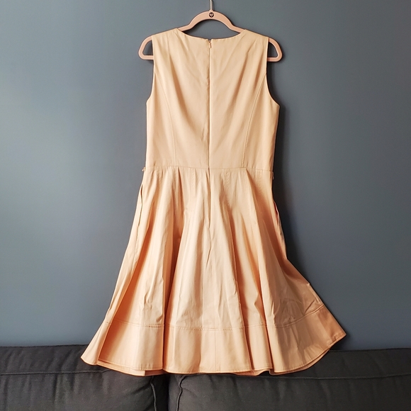 ANNE KLEIN Sleeveless A-line dress With Full Skirt. - Picture 3 of 8